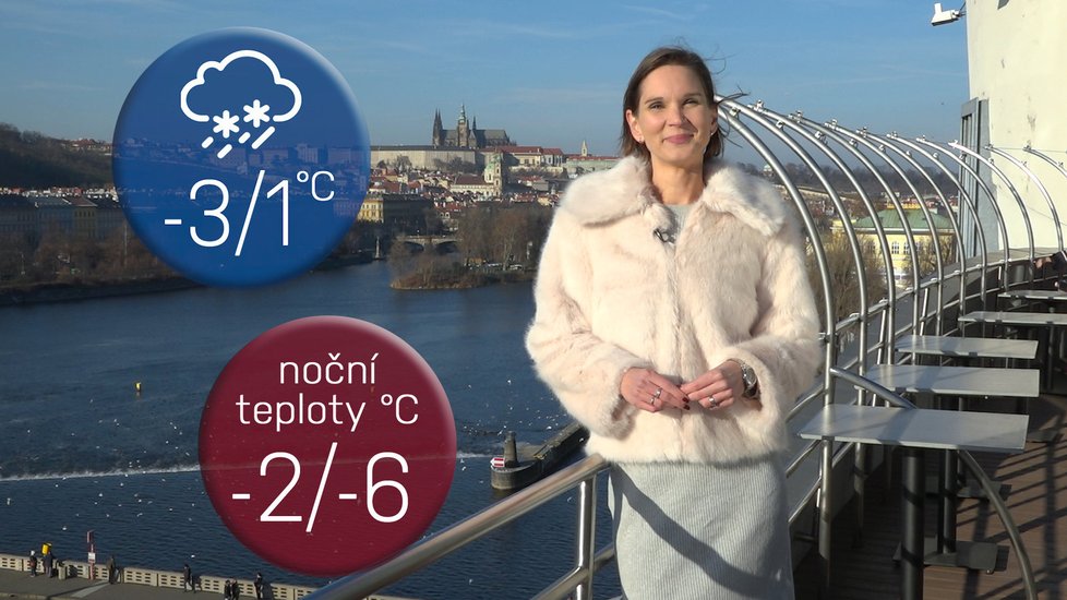 Meteoroložka Dagmar Honsová a její víkendová předpověď počasí