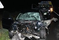 Tragická nehoda na Chomutovsku: Srážku nepřežily dvě ženy