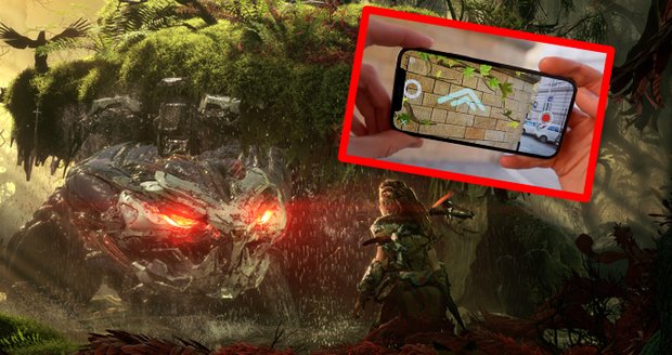 Horizon: Forbidden West AR expozice naleznete v pražském Karlíně.