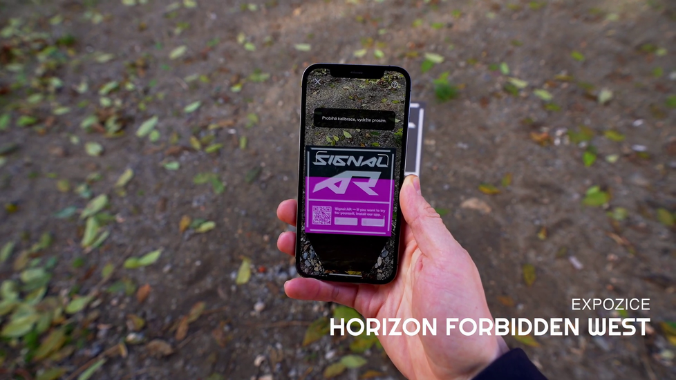 Horizon: Forbidden West AR expozice v Praze