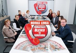 Horká linka Blesku: O rakovině bez obalu odpovídali odborníci na telefonu