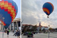 Novinka brněnských Vánoc: Rozhled z koše balónu