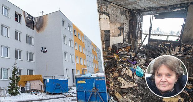 Ohnivé peklo v Horních Počernicích odstartovala vadná zásuvka. „Nezbylo nám nic,“ říká Anna (74)