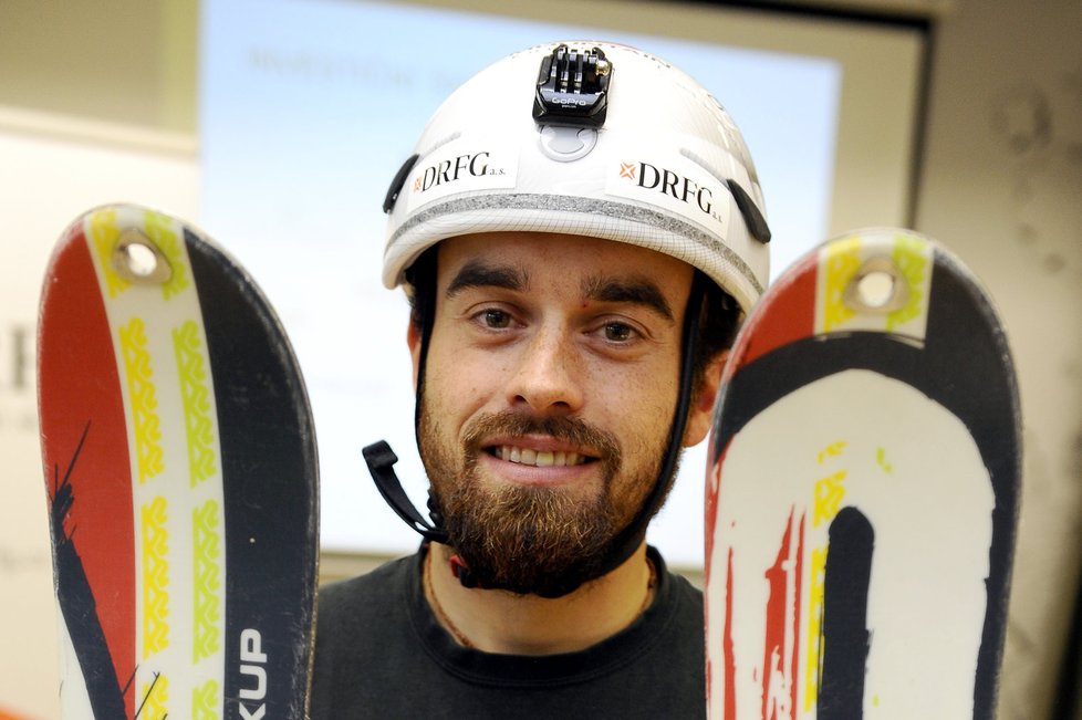 Český skialpinista Jiří Švihálek (25) byl zachráněn.