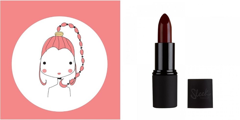 Sleek MakeUp, hydratační rtěnka, odstín Cherry, 175 Kč, koupíte na www.beauty-store.cz