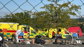 Evakuace hořovické nemocnice z důvodu nahlášení bomby
