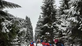 Lyžařky vyrazily na výpravu dobře vybavené, což záchranářům značně usnadnilo zásah.