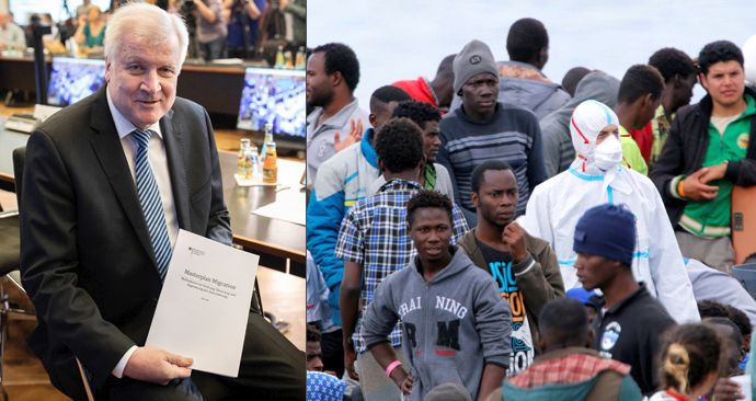 Německý ministr vnitra Horst Seehofer představil nový plán pro zvládání migrační krize