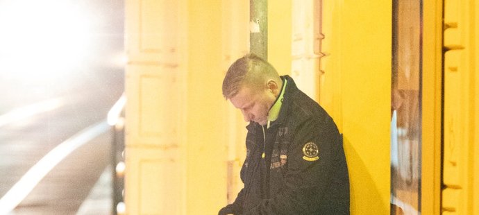 Horst při čekání na taxi trefil značku.