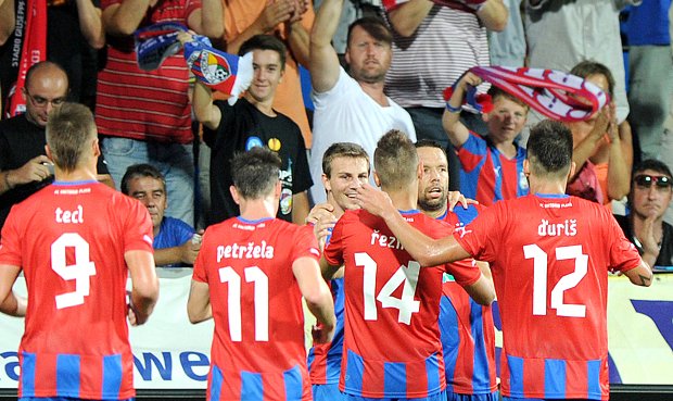 Horváthův hattrick nasměroval Plzeň do play off Ligy mistrů.