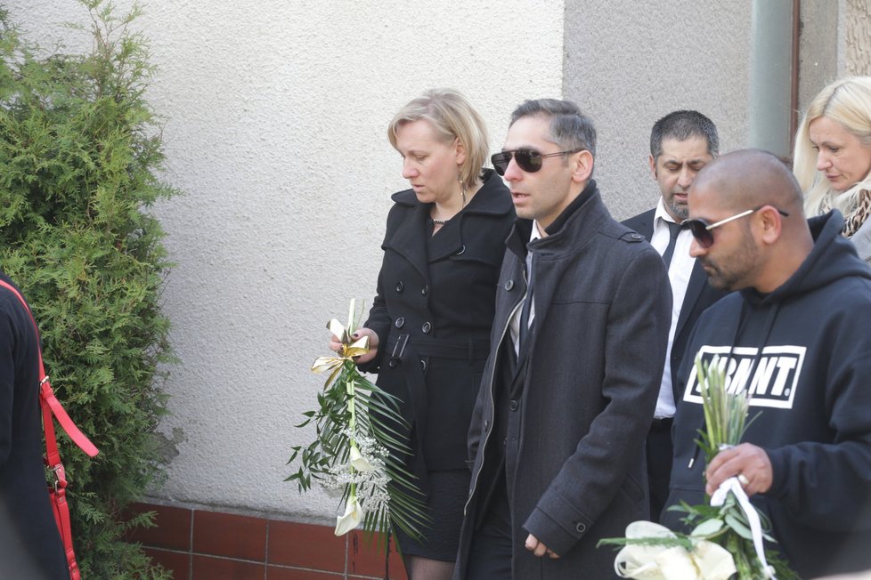 Pohřeb fotbalisty a muzikanta Martina Horvátha