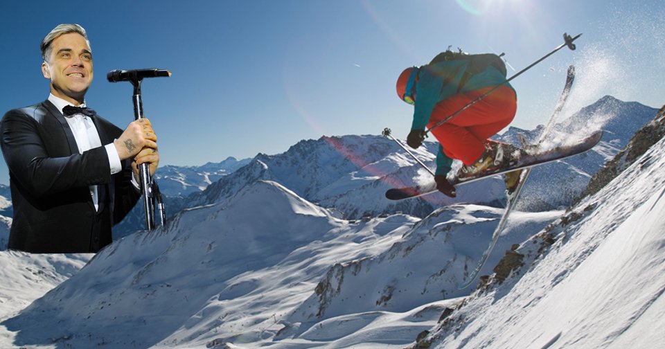 Do rakouského Ischglu můžete vyrazit nejen na lyže, ale i na Robbieho Williamse!