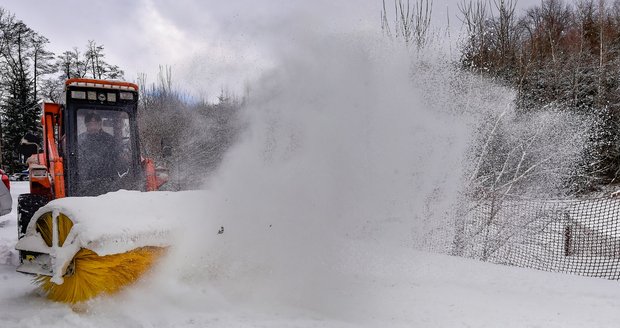 Češi vyrazili na hory (23.1.2022)