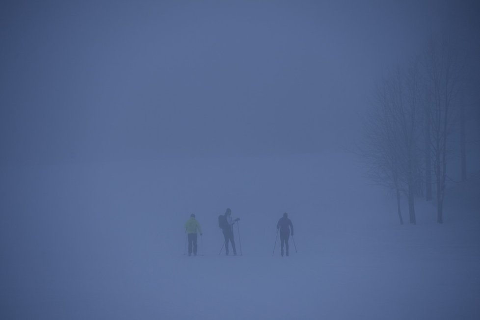 Češi vyrazili na hory (23.1.2022)