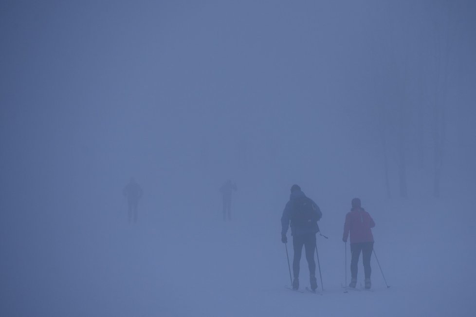 Češi vyrazili na hory (23.1.2022)