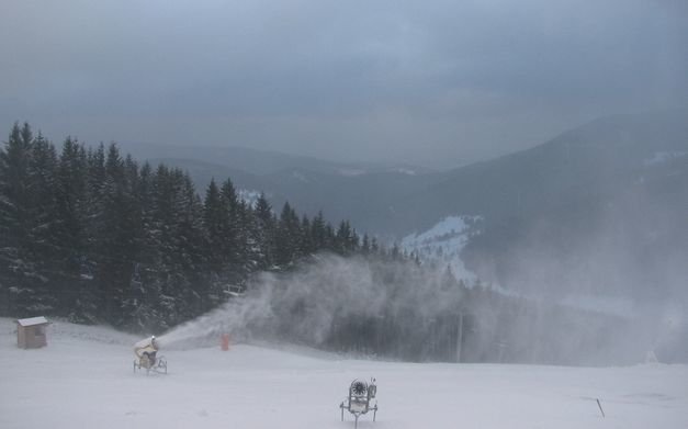 Sníh na horách: Velká Úpa (ilustrační foto)