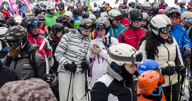 Skiareály hlásí vysokou návštěvnost, podmínky jsou ideální.