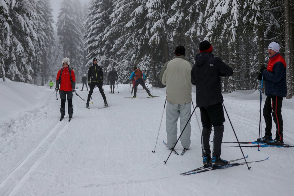 Češi vzali útokem hory: Bedřichov (30.1.2021)