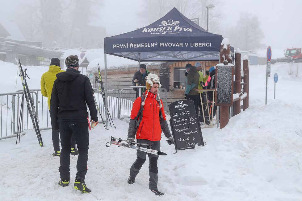 Češi vzali útokem hory: Bedřichov (30.1.2021)