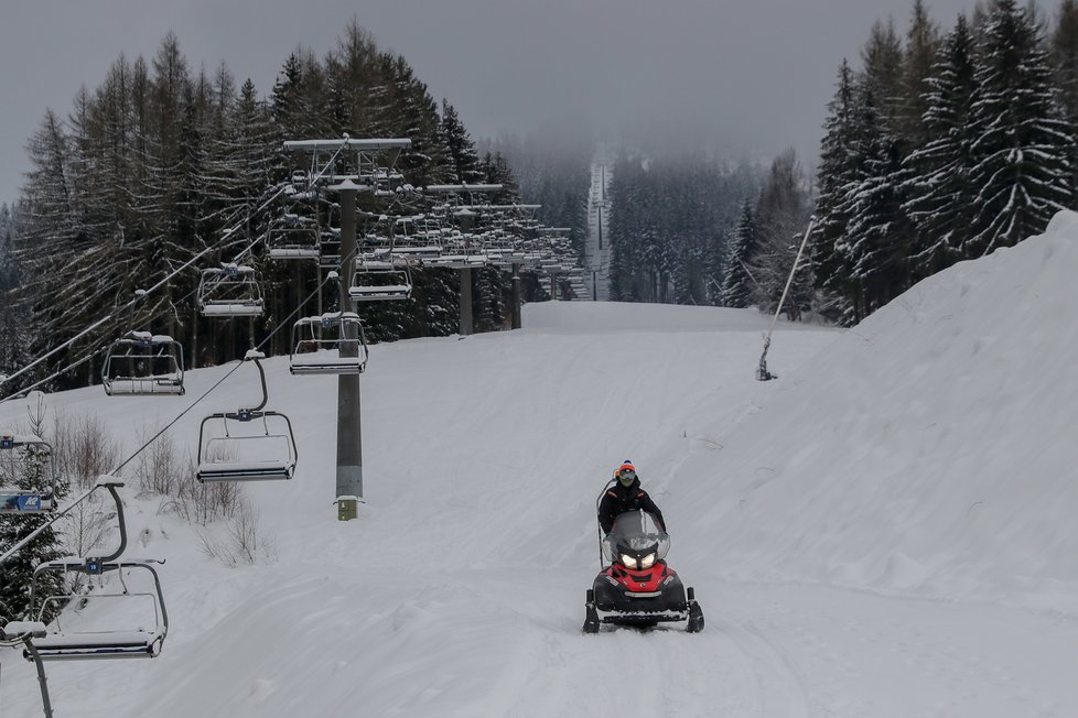 Češi vzali útokem hory: Bedřichov (30.1.2021).