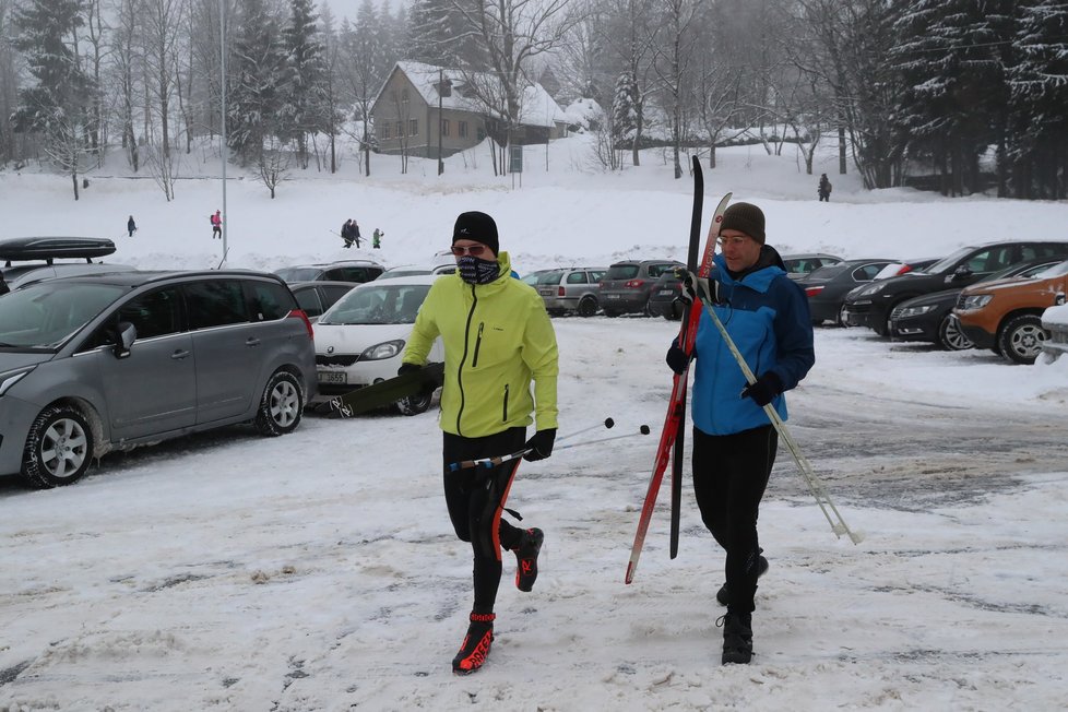 Češi vzali útokem hory: Bedřichov (30.1.2021)