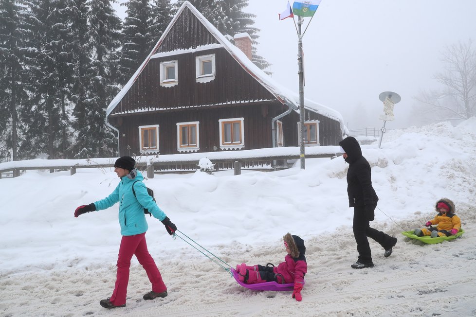 Češi vzali útokem hory: Bedřichov (30. 1. 2021)