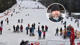 Šéf skiareálu Vaňkův kopec Martin Kafka (45)