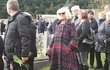 Na pohřbu nechyběla vdova po Michalu Tučném Marta, která žije léta v Hošticích.