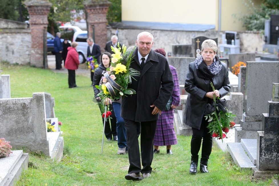 Pohřeb maminky Zdeňka Trošky