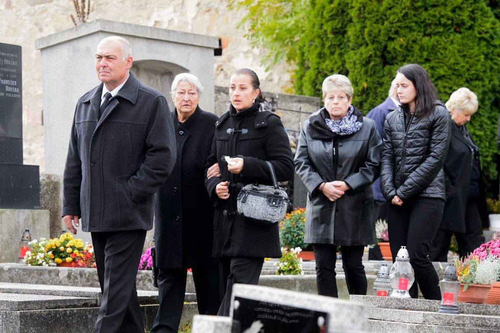 Pohřeb maminky Zdeňka Trošky