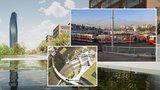 Mrakodrap v Hostivaři? Městská část nechala vypracovat studii na nové centrum městské části