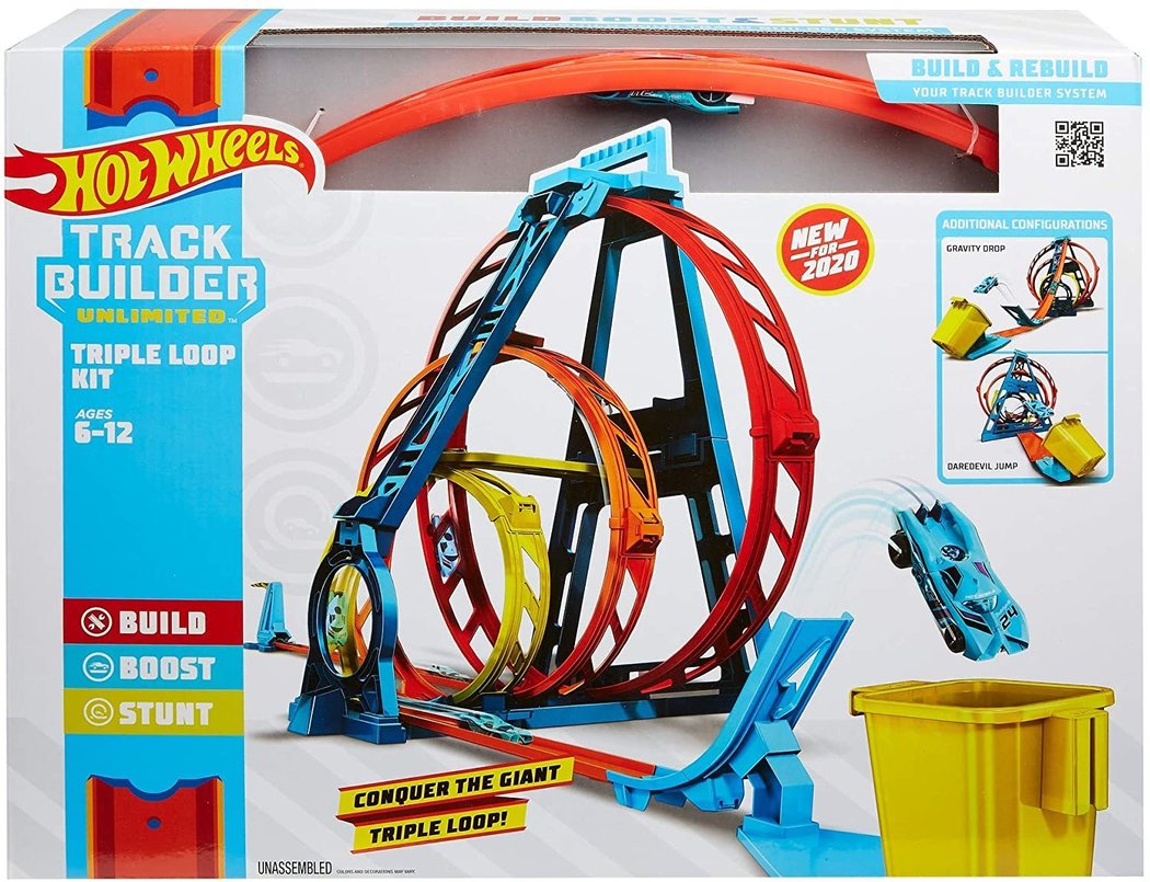 Hot Wheels Triple Track Twister Track Set