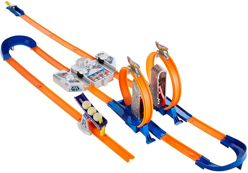 Hot Wheels Track Builder Total Turbo Takeover Track Set