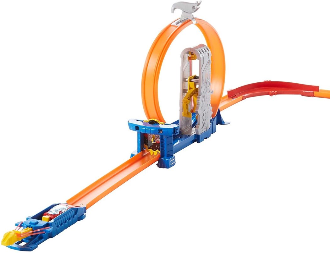 Hot Wheels Track Builder Total Turbo Takeover Track Set