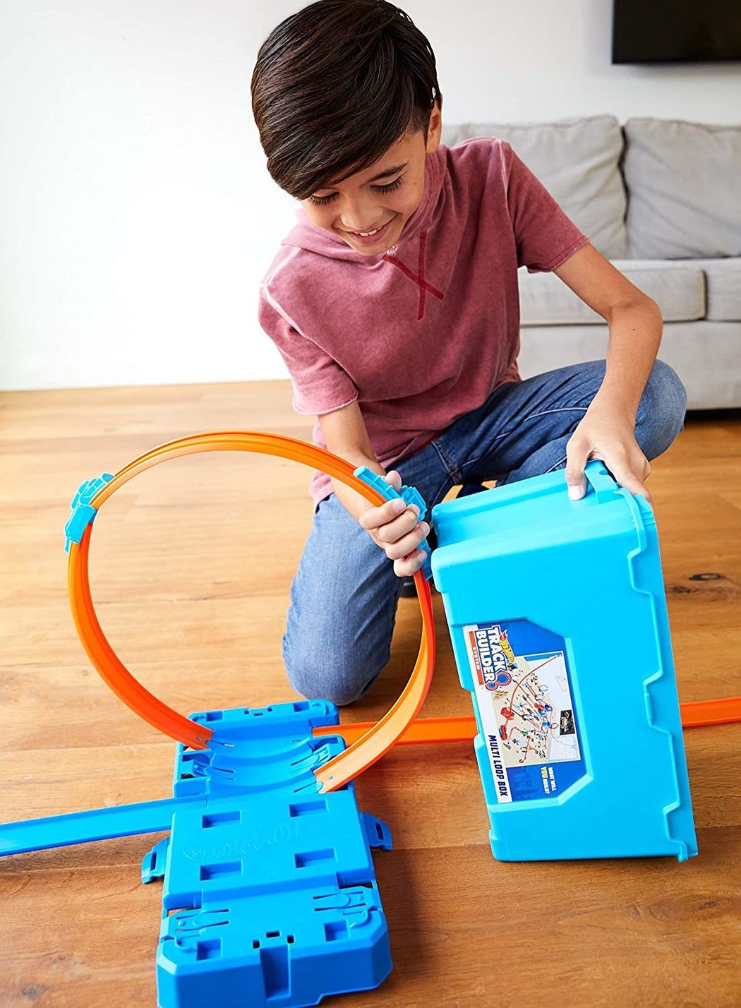 Hot Wheels Track Builder Multi Loop Box