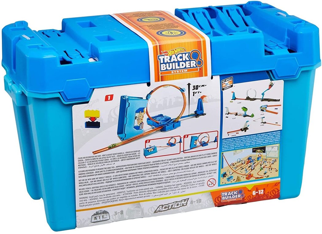 Hot Wheels Track Builder Multi Loop Box