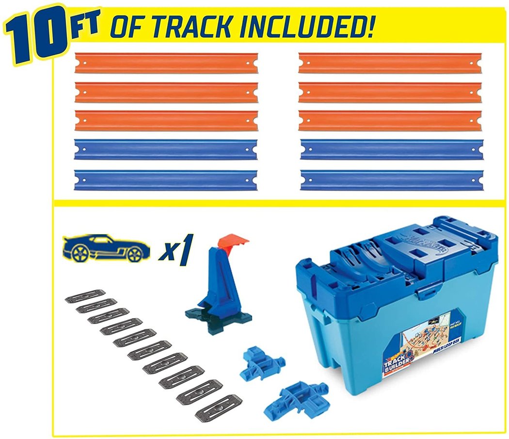 Hot Wheels Track Builder Multi Loop Box