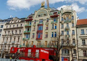 Rekonstrukce hotelu Evropa, který ponese nový název W Prague, se chýlí ke konci