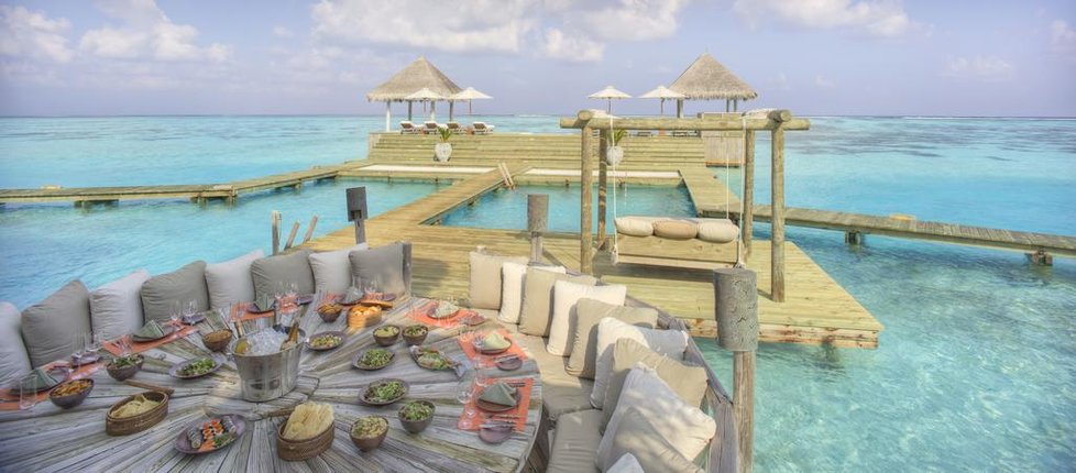 Luxusní hotelový komplex Gili Lankanfushi