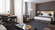 I takové pokoje nabízí hotel Hilton v Lucemburku, kde byli ubytovaní slovenští fotbalisté