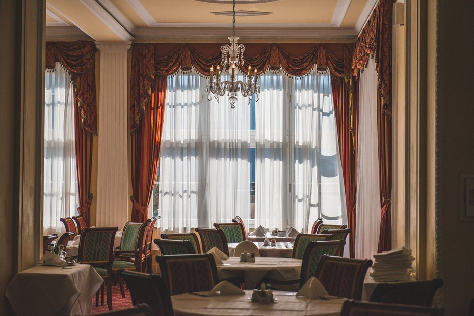 Interiéry hotelu Imperial v Karlových Varech