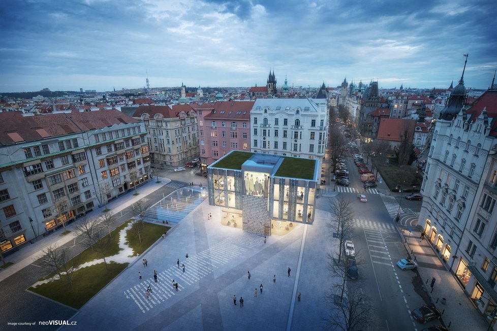 Majitelé hotelu InterContinental plánují rozsáhlou rekonstrukci, která promění i okolní prostranství.