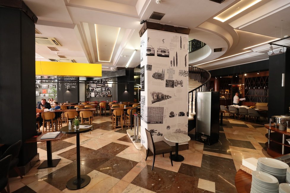 Restaurace v Hotelu Jalta na Václavském náměstí