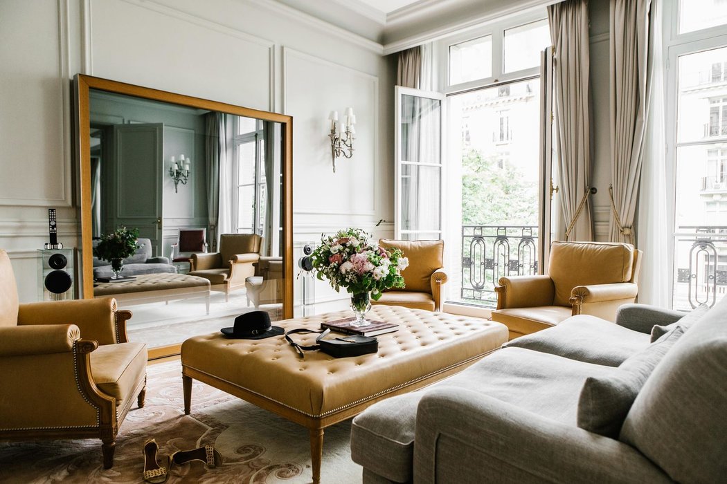 Přepychový hotel Le Royal Monceau v centru Paříže nabízí Messimu dokonalé zázemí