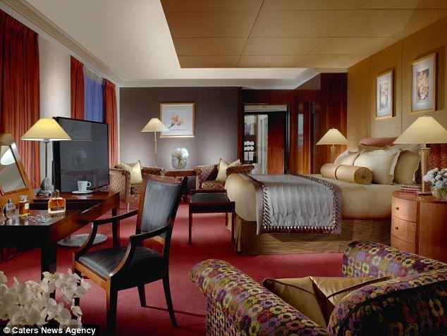 Ty nejluxusnější apartmány si hotely mnohdy tají. Schovávají si je pro VIP hosty nebo speciální příležitosti (ilustrační foto)