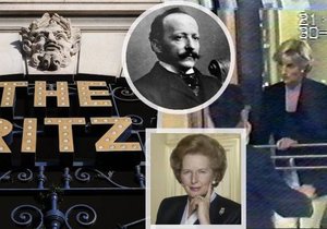 Ritzovy hotely pronásleduje smrt princezny Diany i Margaret Thatcherové