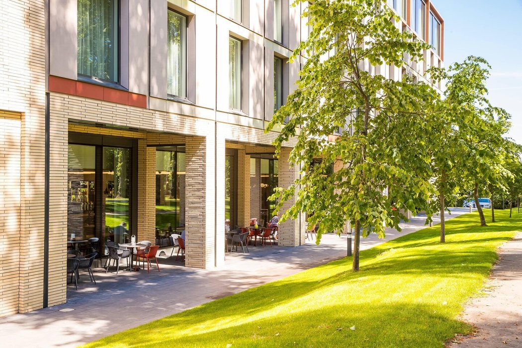 Malebné prostředí hotelu Courtyard Edinburgh West, kde při EURO najde dočasné útočiště fotbalový nároďák