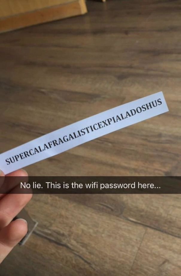 Nejhorší věci, na které můžete narazit v hotelech: Super bezpečné heslo k wi-fi.