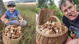 Na hřiby s kosou: Mykolog Jarda našel 500 „dorostenců“, Anička koš dubáků v aleji!