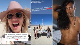 Ezožínka Houdová na bláznivém festivalu s Heidi Klumovou a Paris Hiltonovou: Láska na pláži!